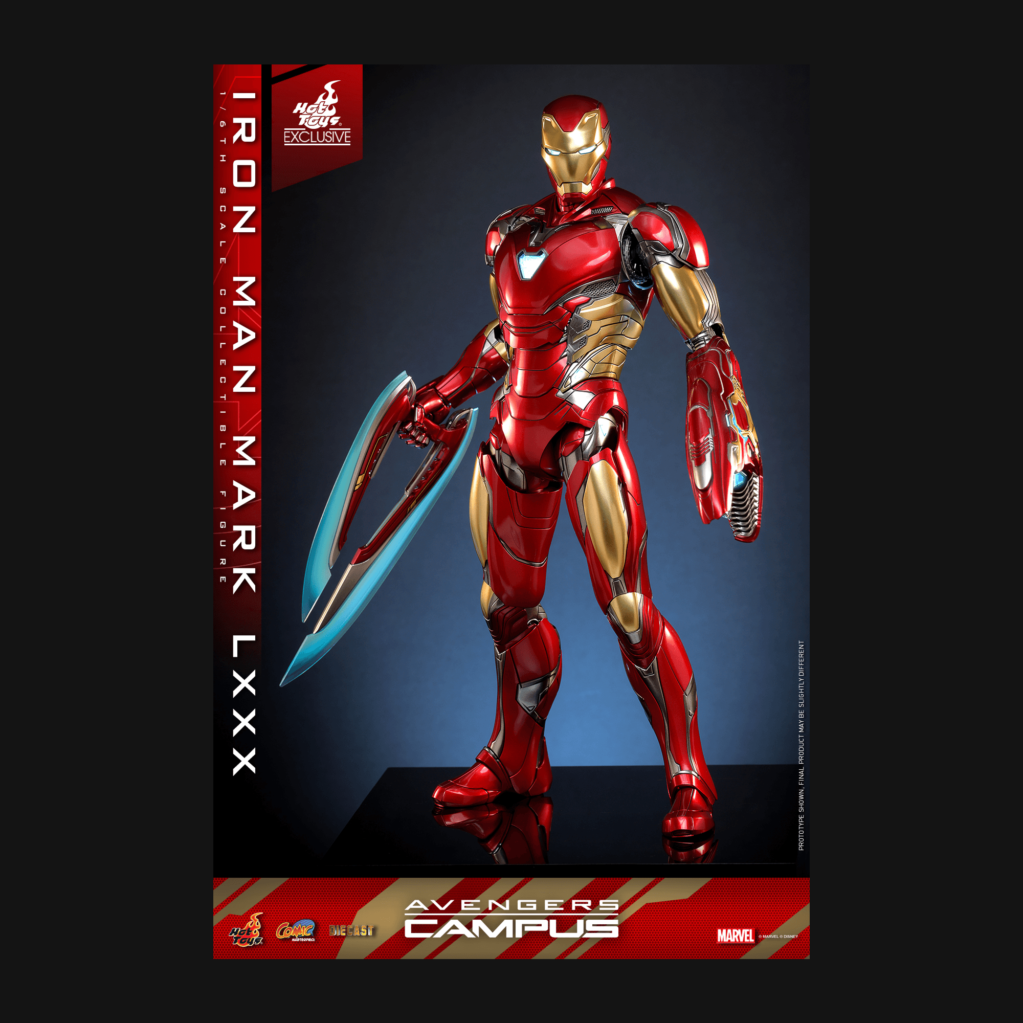 The Avengers Theme Park Iron Man Mark 80 Alloy Collectible Figure 1:6 — image 2