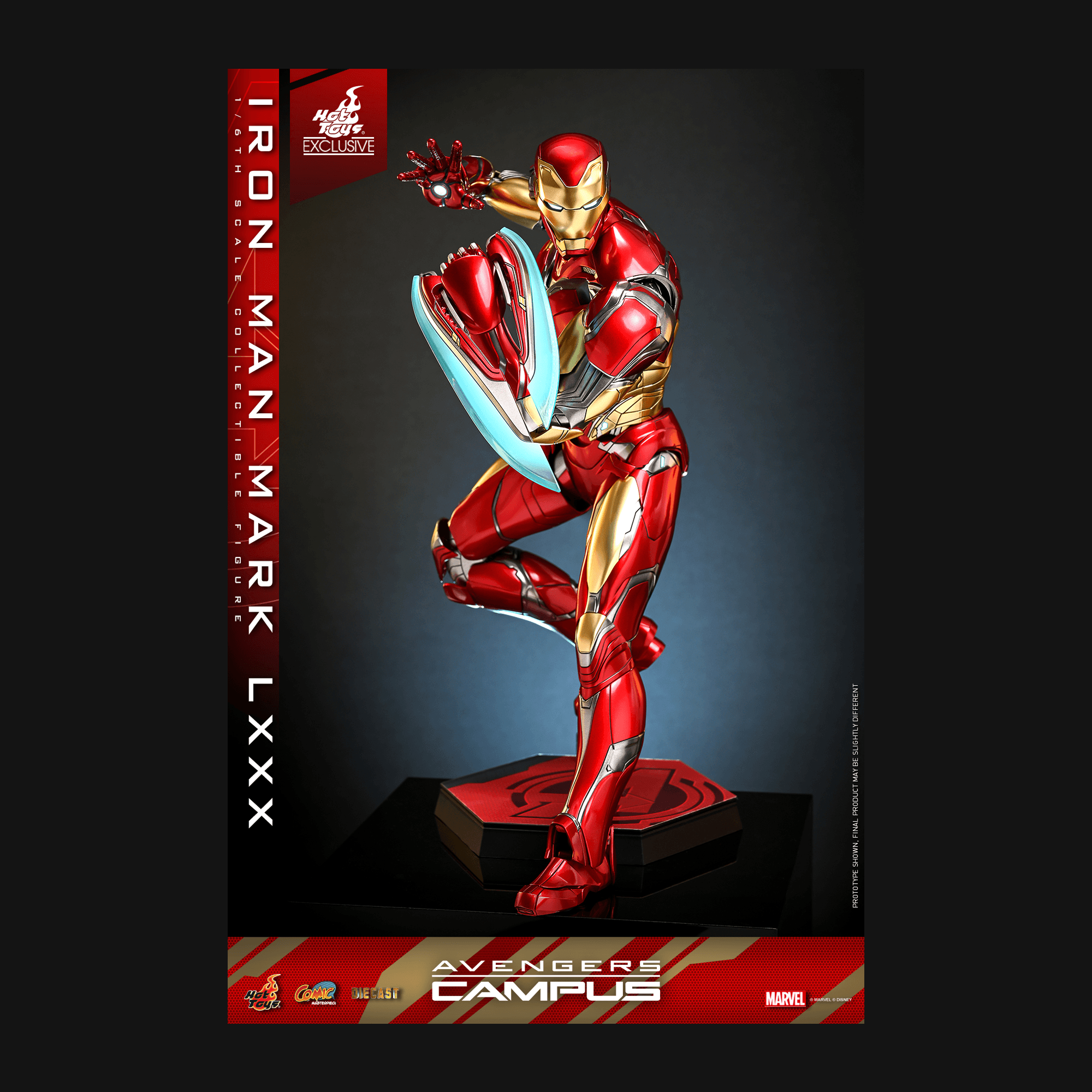 The Avengers Theme Park Iron Man Mark 80 Alloy Collectible Figure 1:6 — image 3
