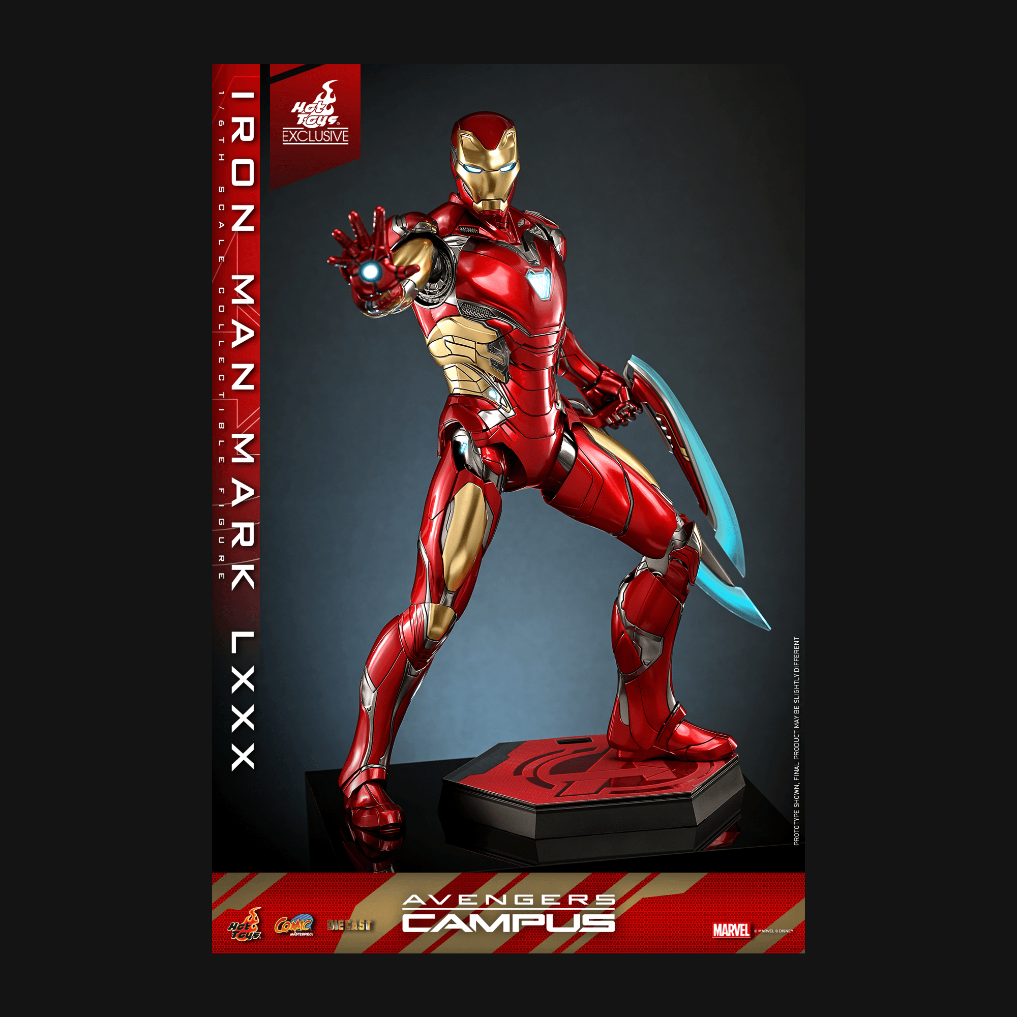 The Avengers Theme Park Iron Man Mark 80 Alloy Collectible Figure 1:6 — image 4