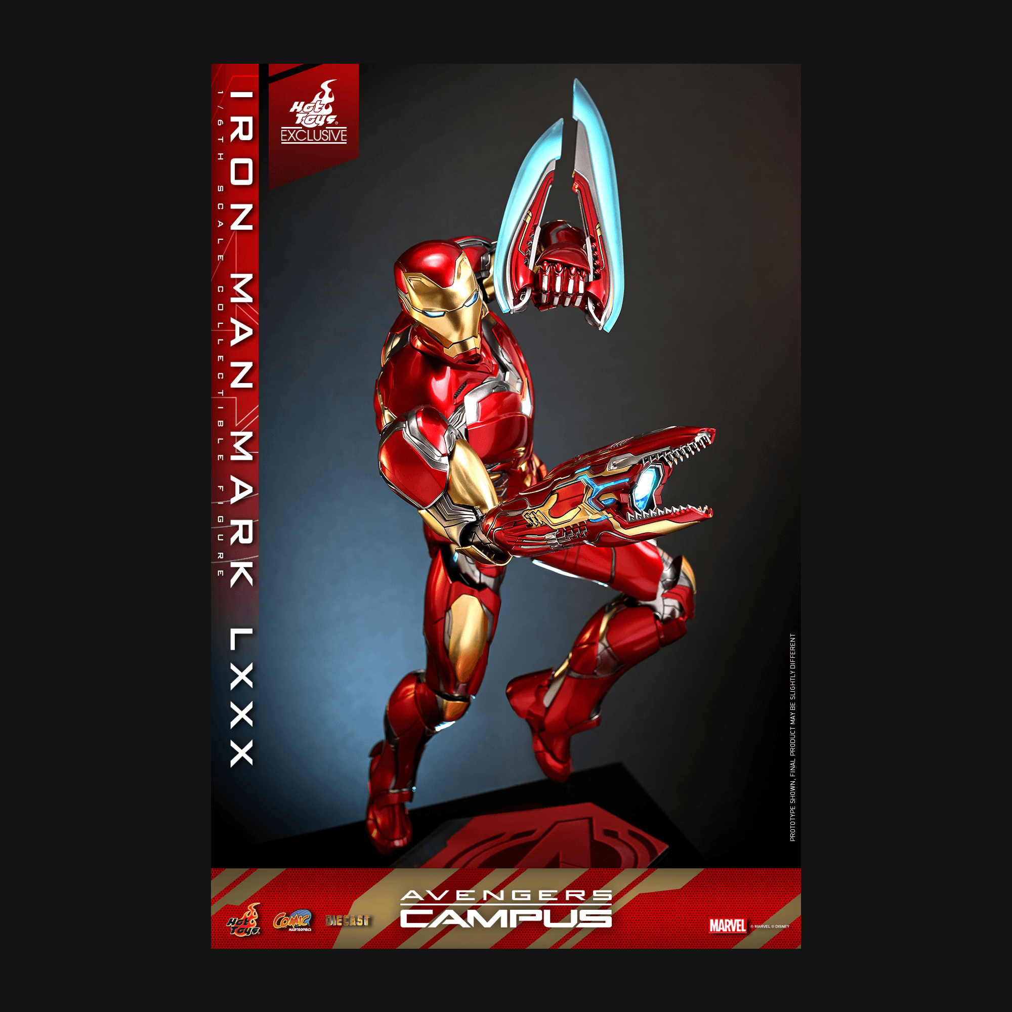 The Avengers Theme Park Iron Man Mark 80 Alloy Collectible Figure 1:6 — image 7