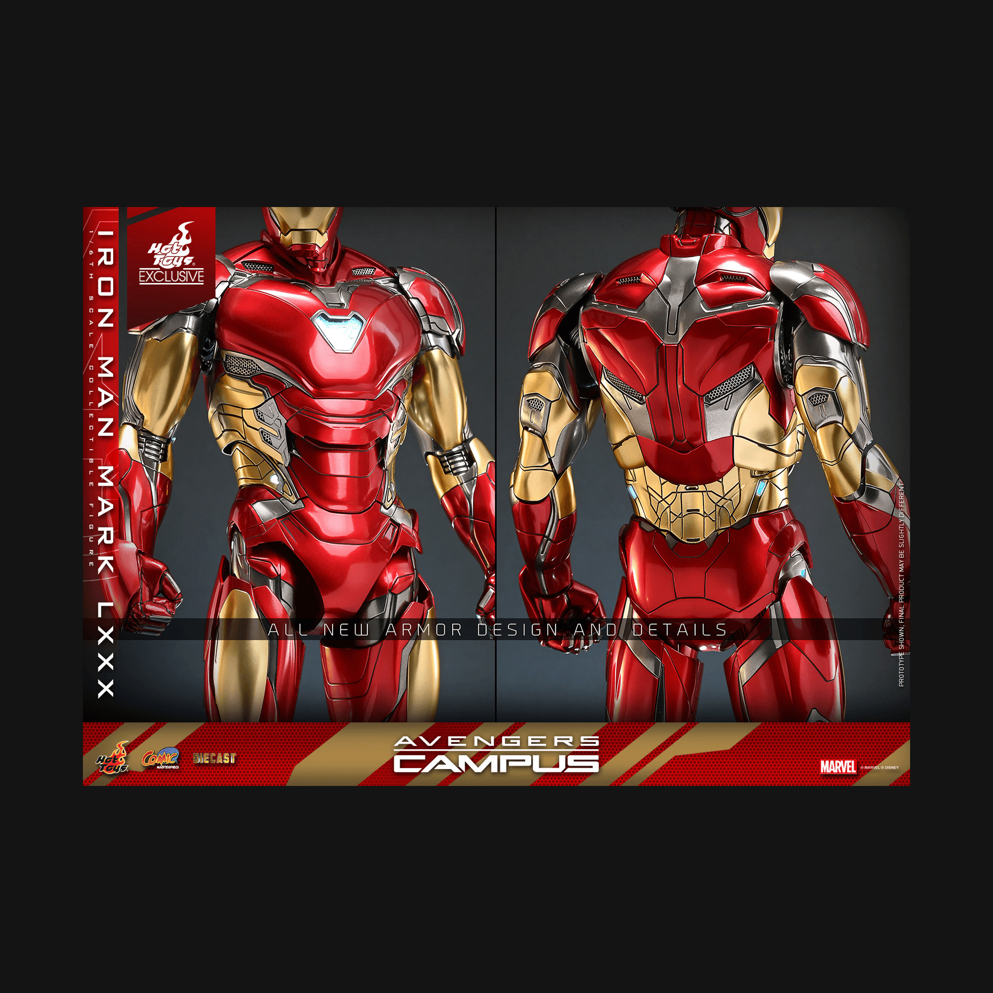 The Avengers Theme Park Iron Man Mark 80 Alloy Collectible Figure 1:6 — image 8