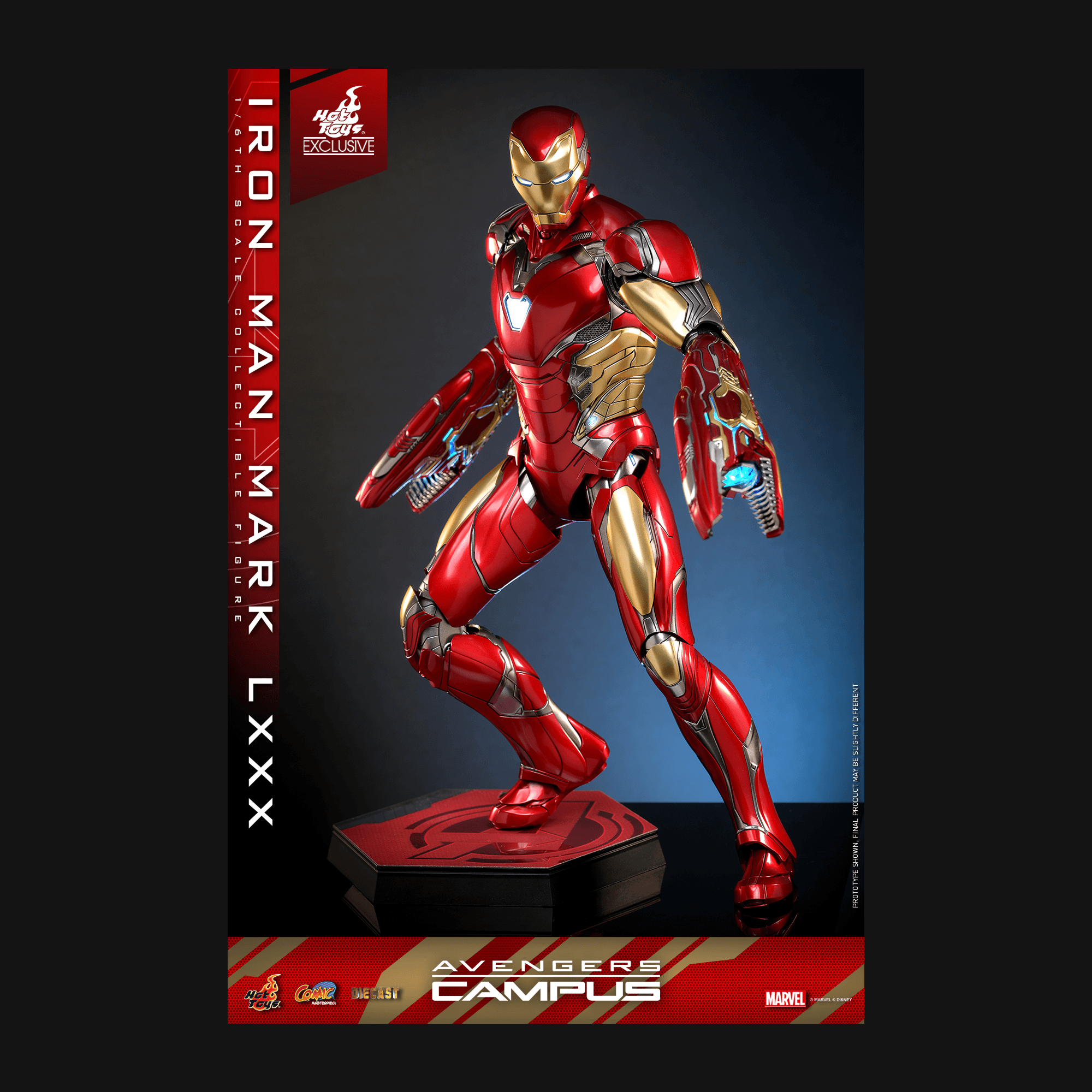 The Avengers Theme Park Iron Man Mark 80 Alloy Collectible Figure 1:6 — image 12