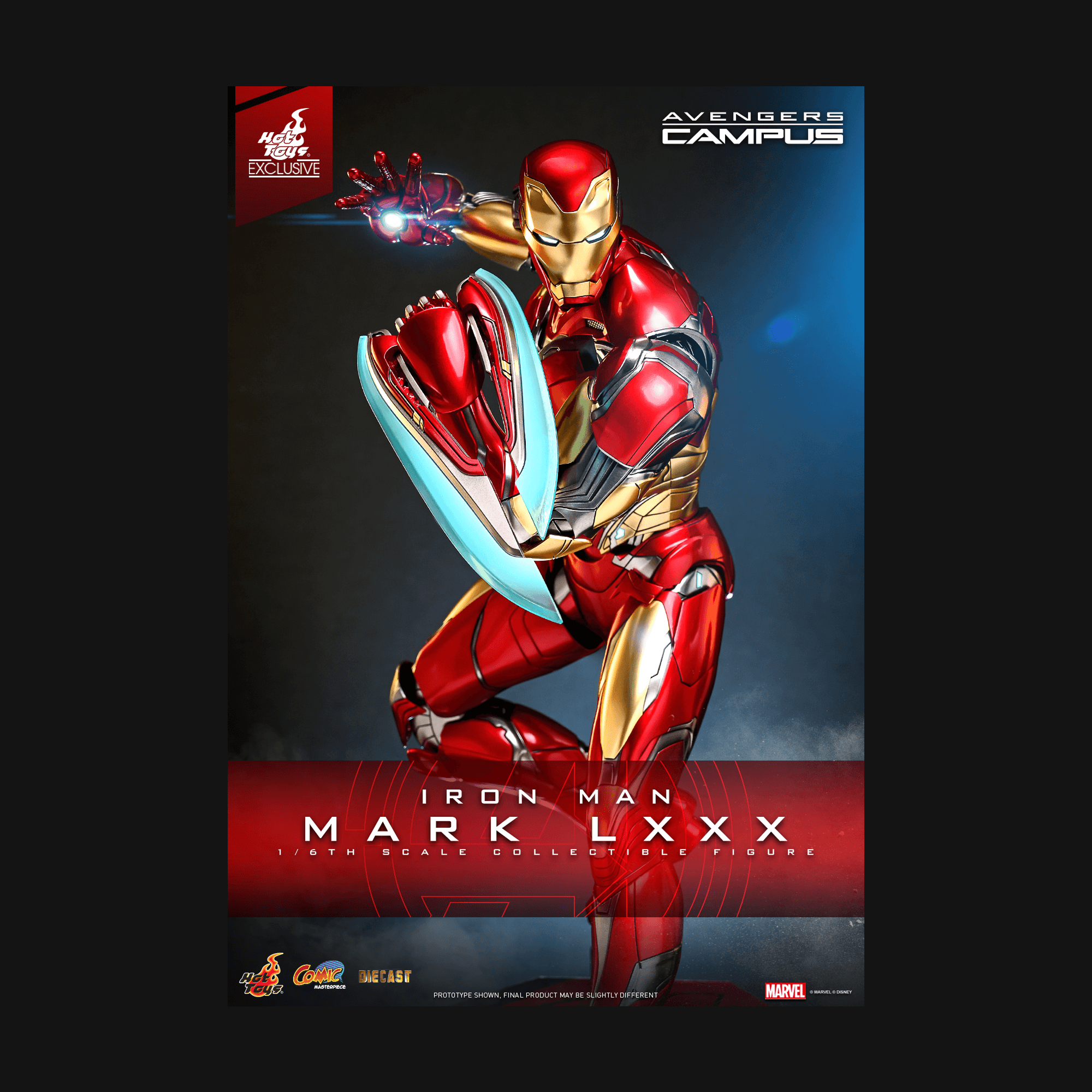 The Avengers Theme Park Iron Man Mark 80 Alloy Collectible Figure 1:6 — image 14